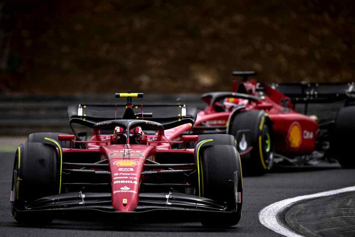 Ferrari in pista