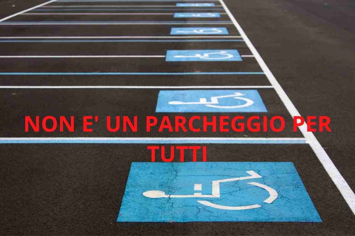 auto parcheggio disabili