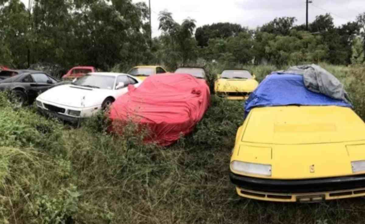 Ferrari abbandonate