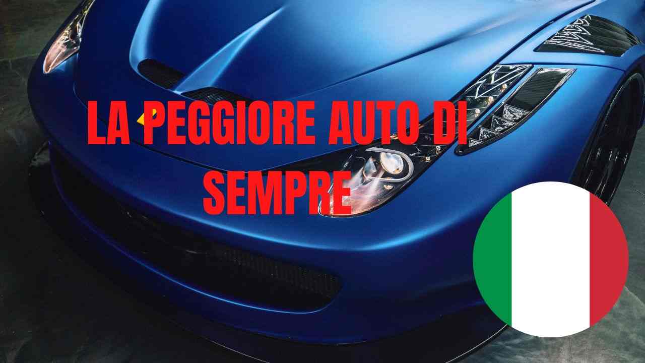 L'auto peggiore di sempre è italiana ? (Canva) 6 novembre 2022 mondofuoristrada.it