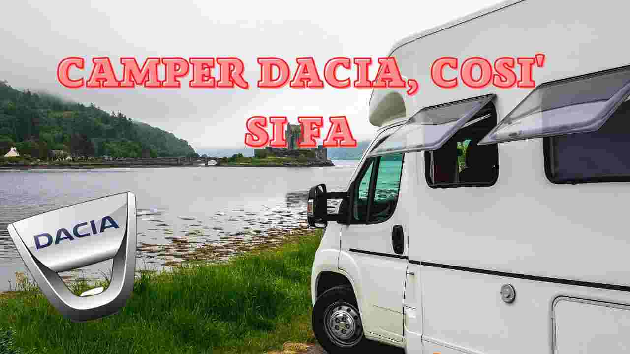 Camper Dacia (Canva) 7 novembre 2022 mondofuoristrada.it