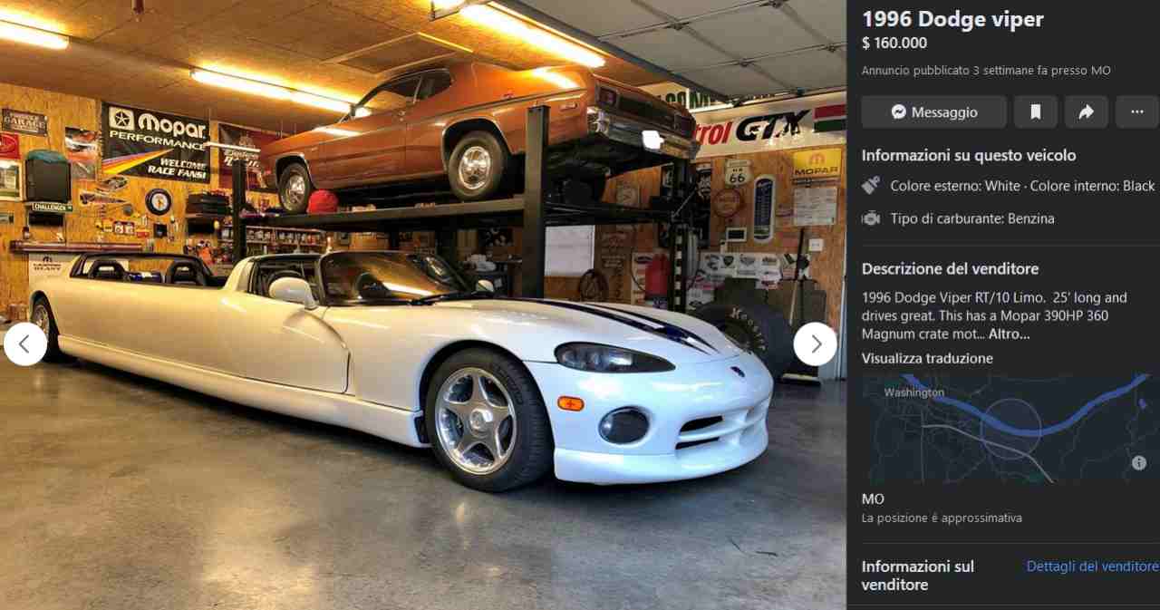 Dodge Viper RT 10 Limo