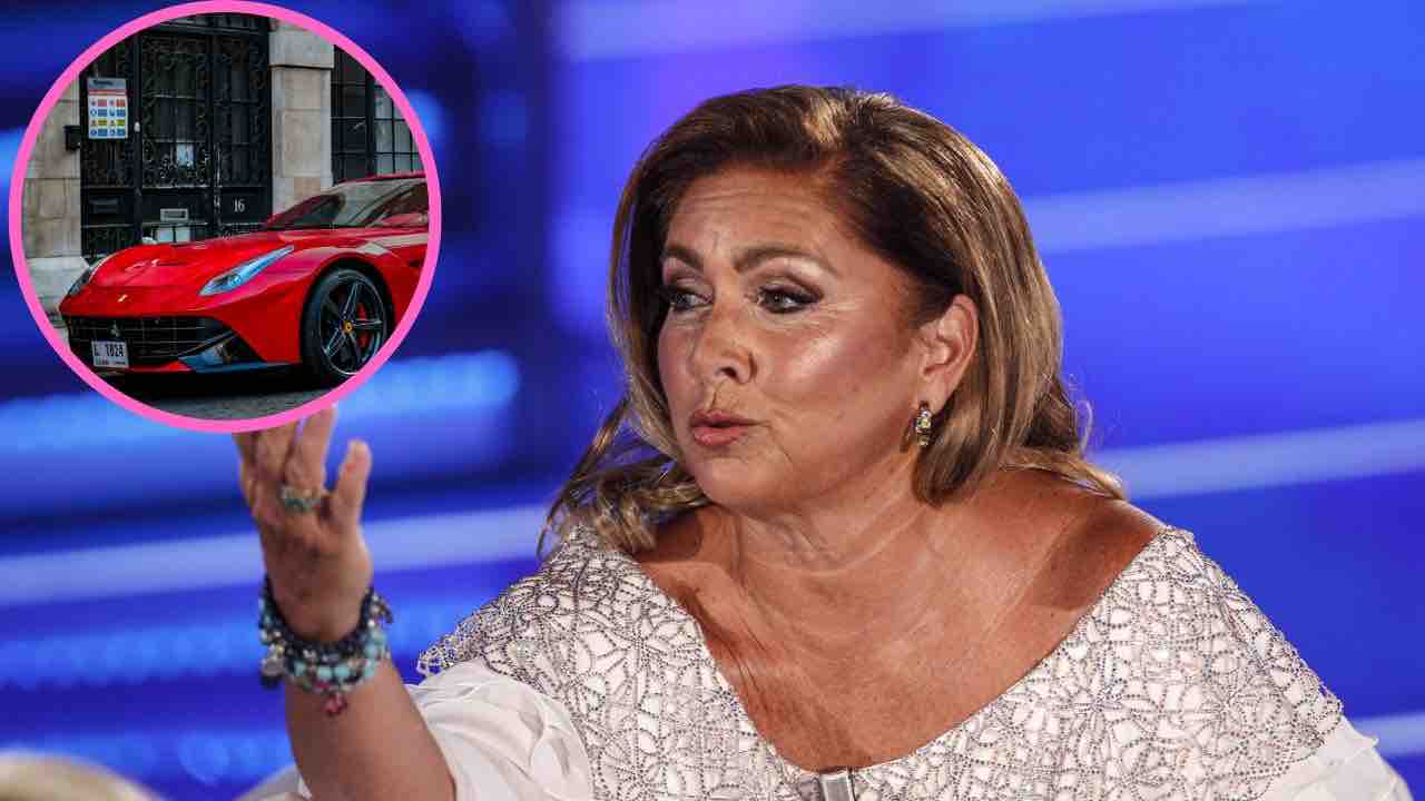 la macchina di Romina Power