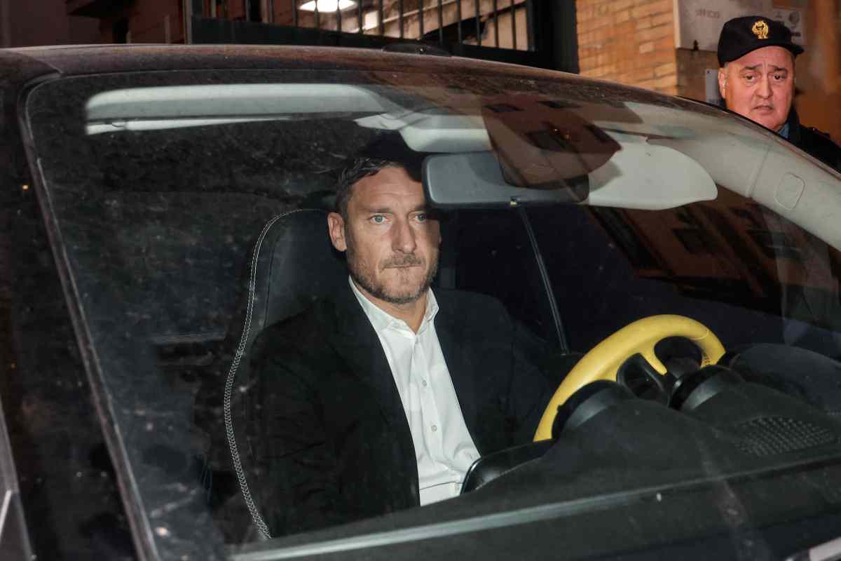 Francesco Totti alla guida