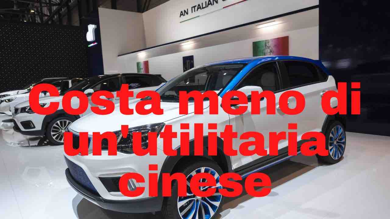 Il suv italiano più economico