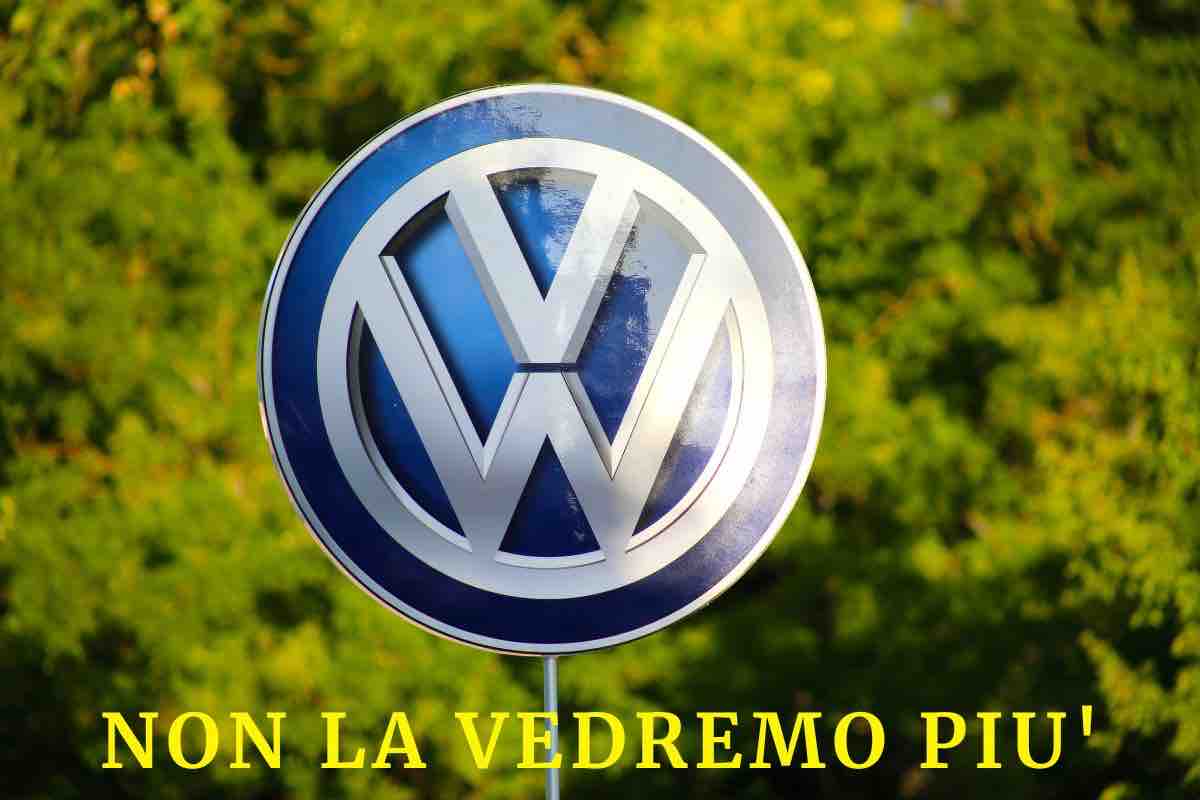 Addio al modello Volkswagen