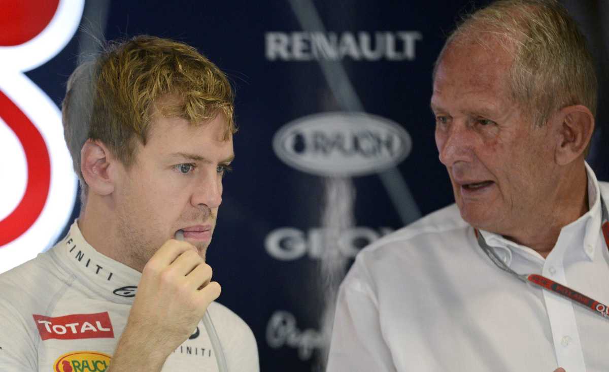 Vettel Helmut Marko