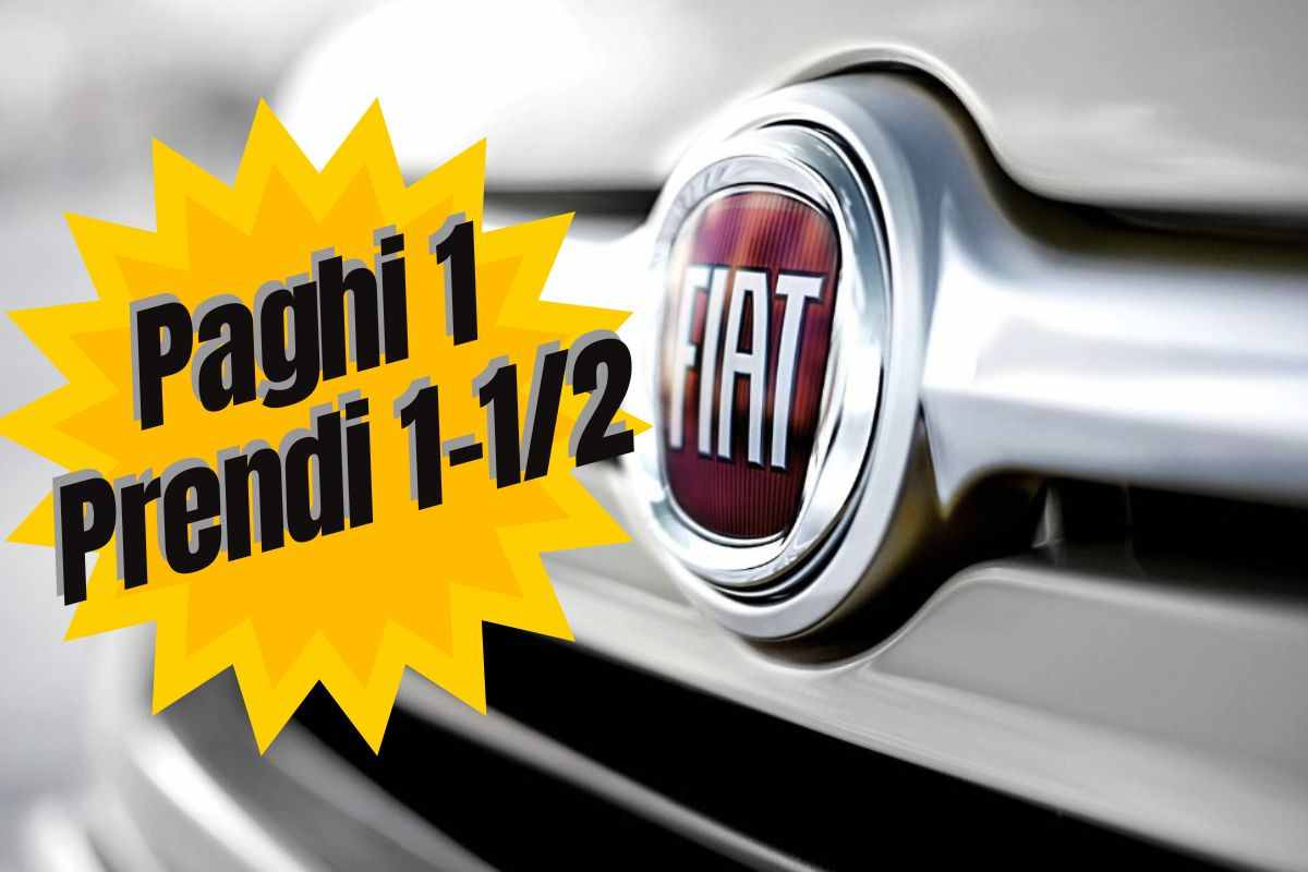 L'iconica FIAT, paghi uno e prendi uno e mezzo (mondofuoristrada.it)