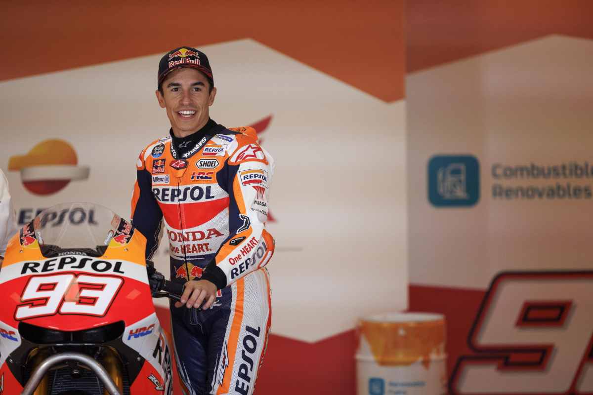 Marc Marquez e la sua Honda