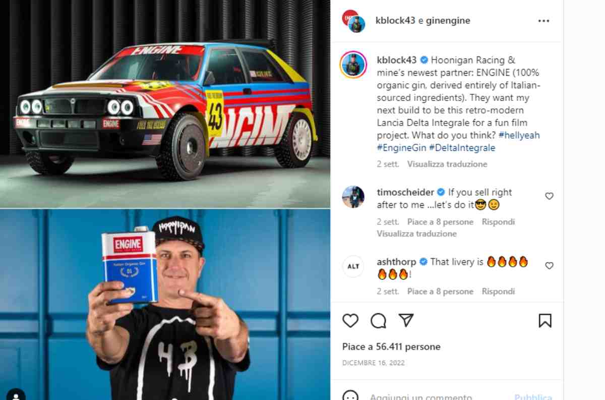 Ken Block Lancia Delta Integrale