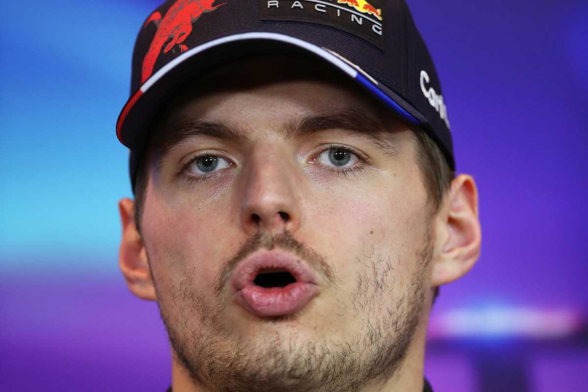 Max Verstappen mulato a Imola