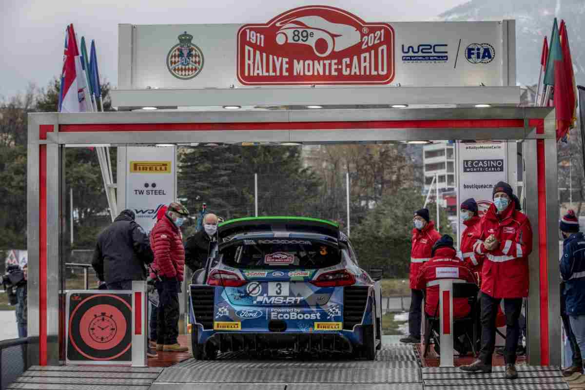 Rally di Montecarlo traguardo