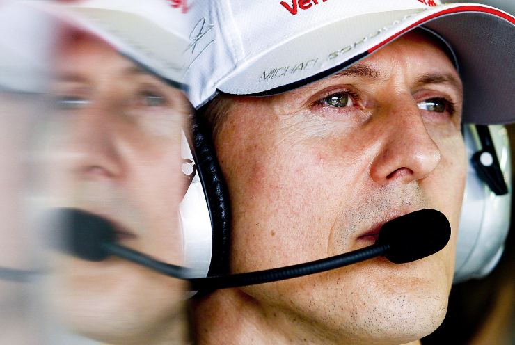 Michael Schumacher parla la moglie 