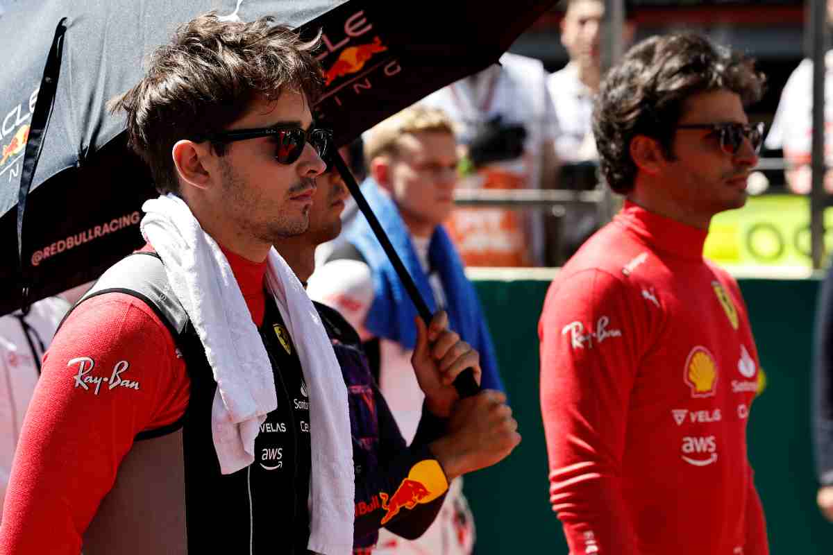 Charles Leclerc e Carlos Sainz