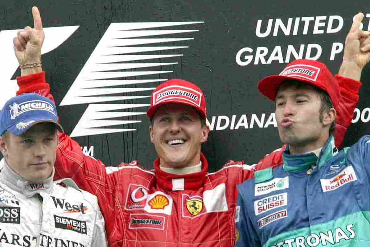 Frentzen e i fratelli Schumacher