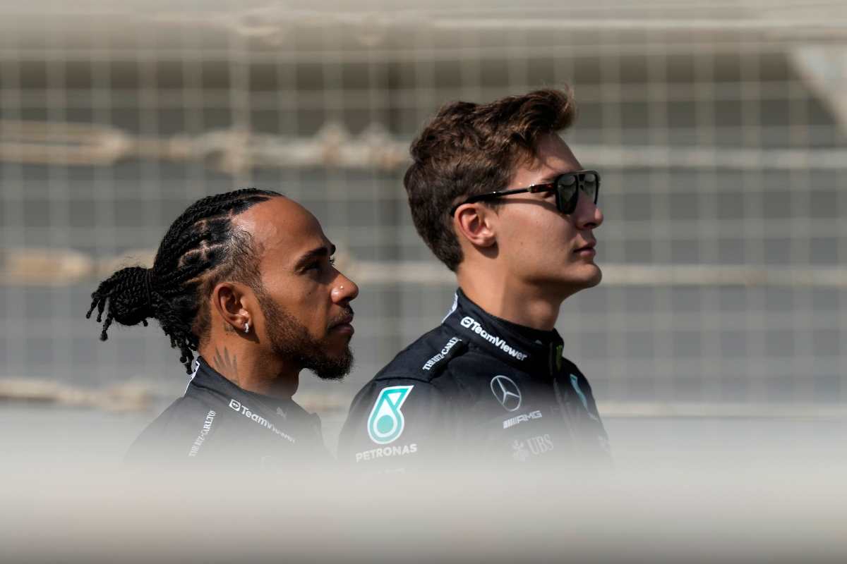 Lewis Hamilton e George Russell 23 febbraio 2023 mondofuoristrada.it