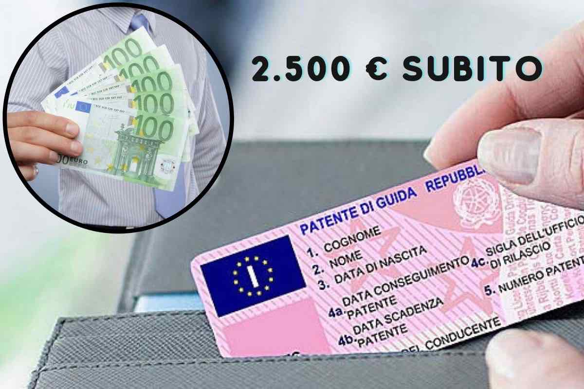 Bonus patente in arrivo