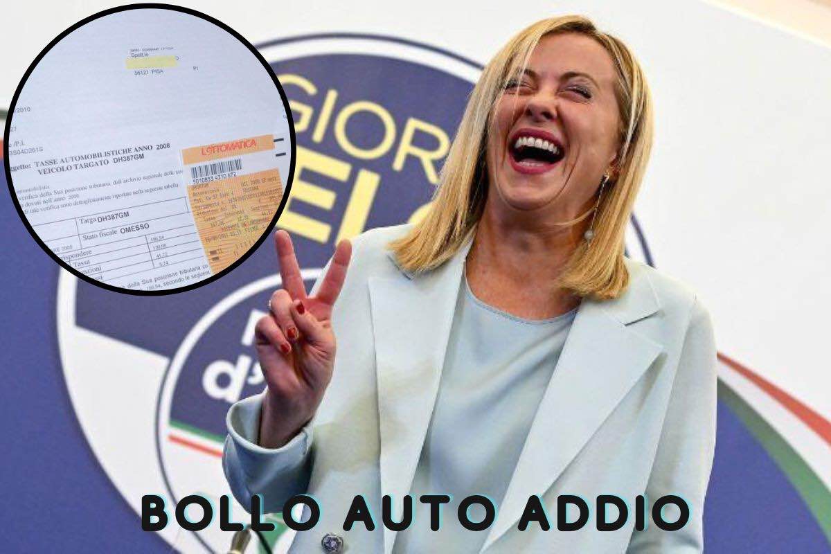 Addio al bollo auto