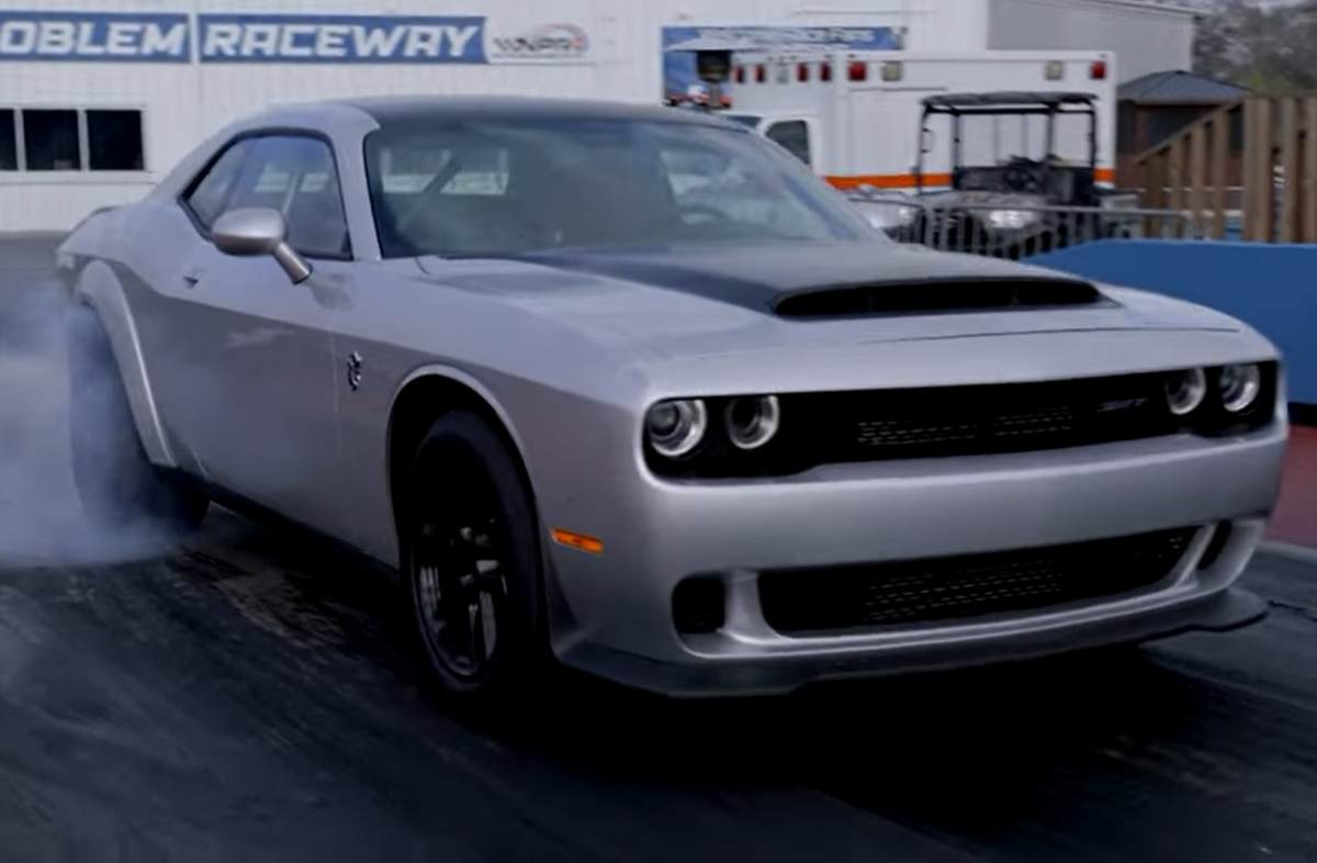 Dodge Challenger SRT Demon accelerazione