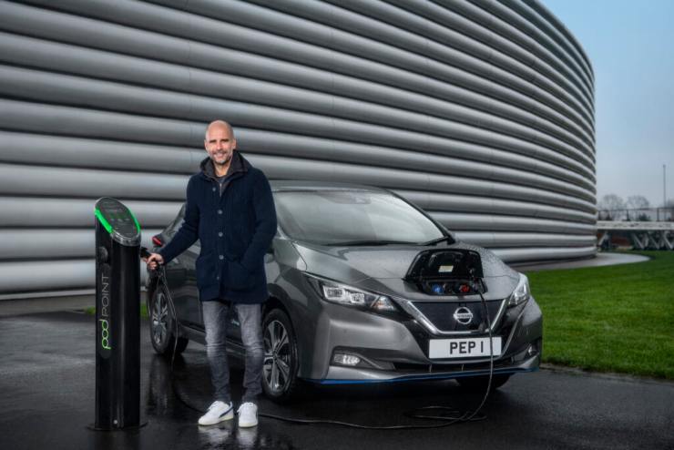 Guardiola ambasciatore Nissan