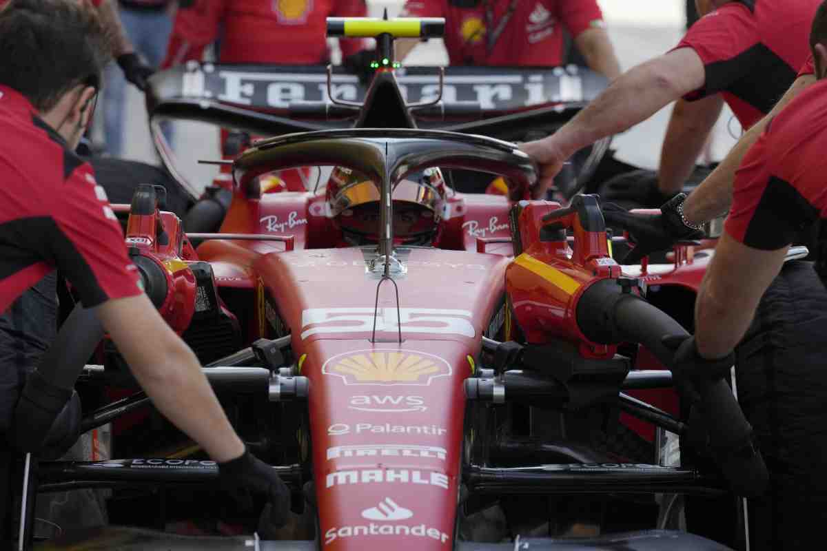 La Ferrari di Carlos Sainz