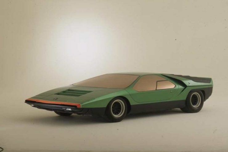 La futuristica Alfa Romeo Carabo