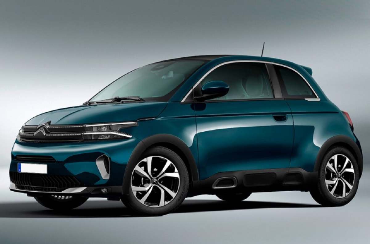 Citroen C2, il nuovo rendering svela il progetto