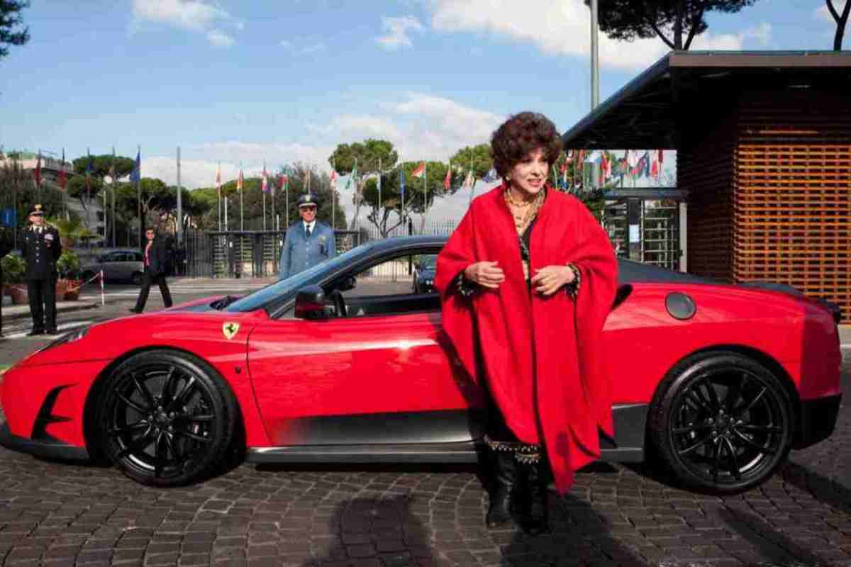 La Ferrari di Gina Lollobrigida