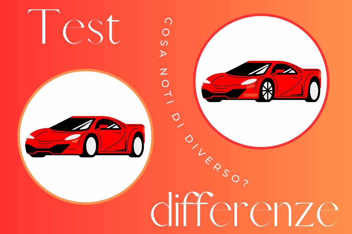 test differenze auto
