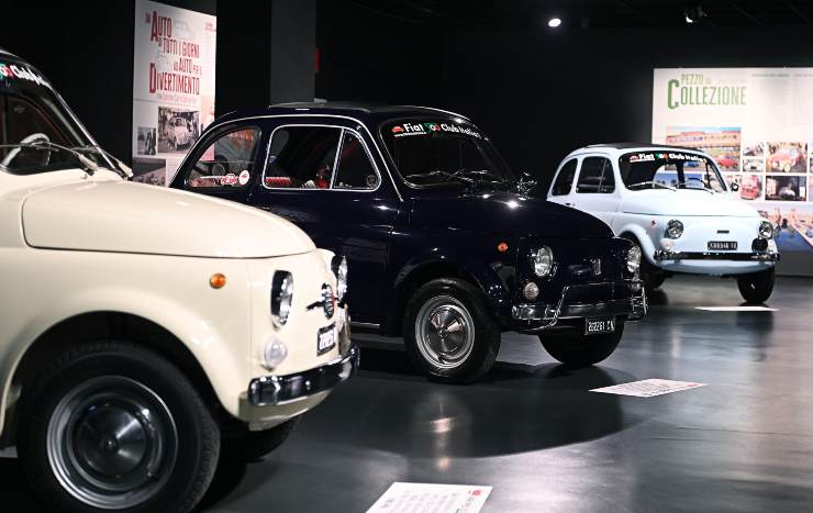 auto d'epoca a Roma blocco viabilità