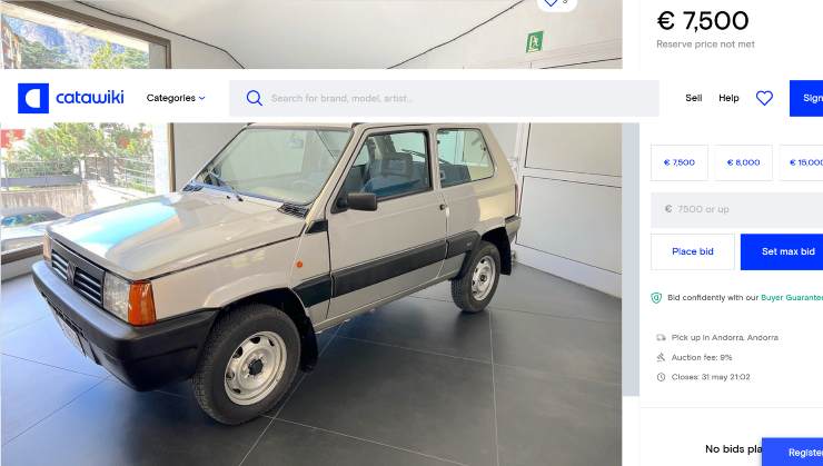 Fiat Panda 4x4 offerta