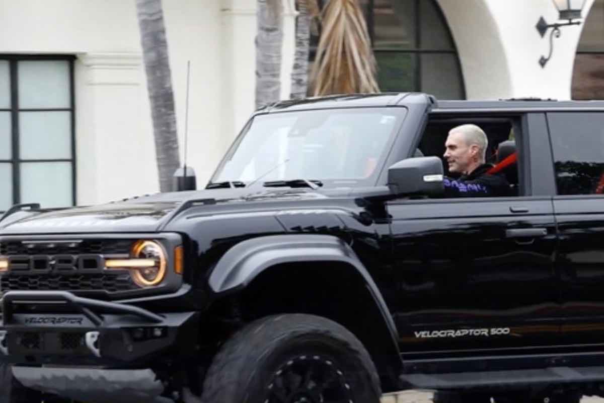 Adam Levine ford bronco