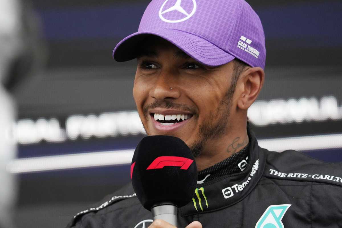 Hamilton e la squadra del cuore