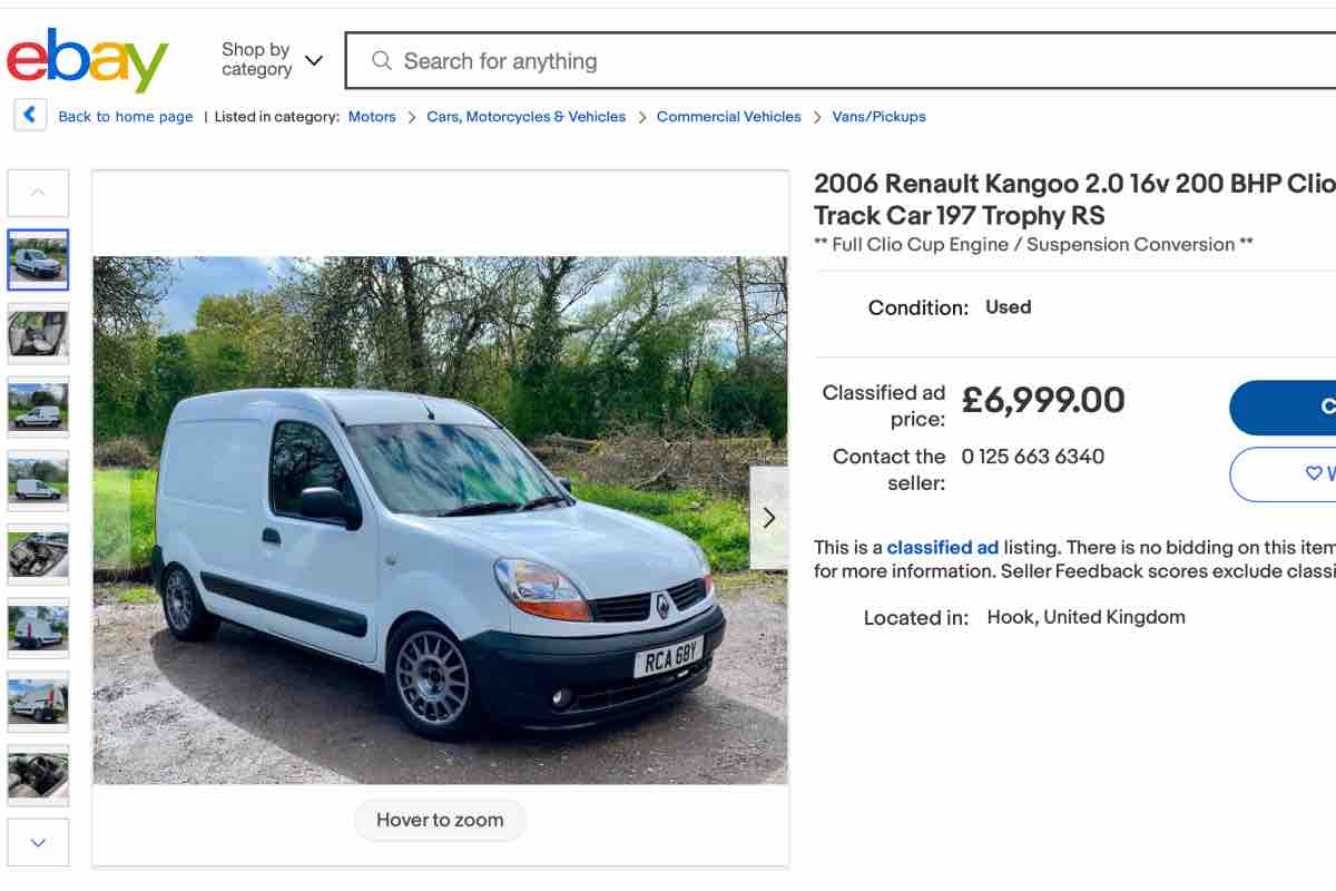 Renault Kangoo per le consegne 