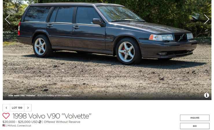 annuncio volvo v90