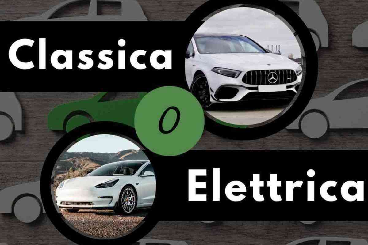 auto elettrica o tradizionale test