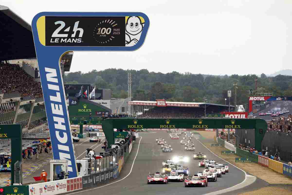 24 ore di Le Mans incidente assurdo