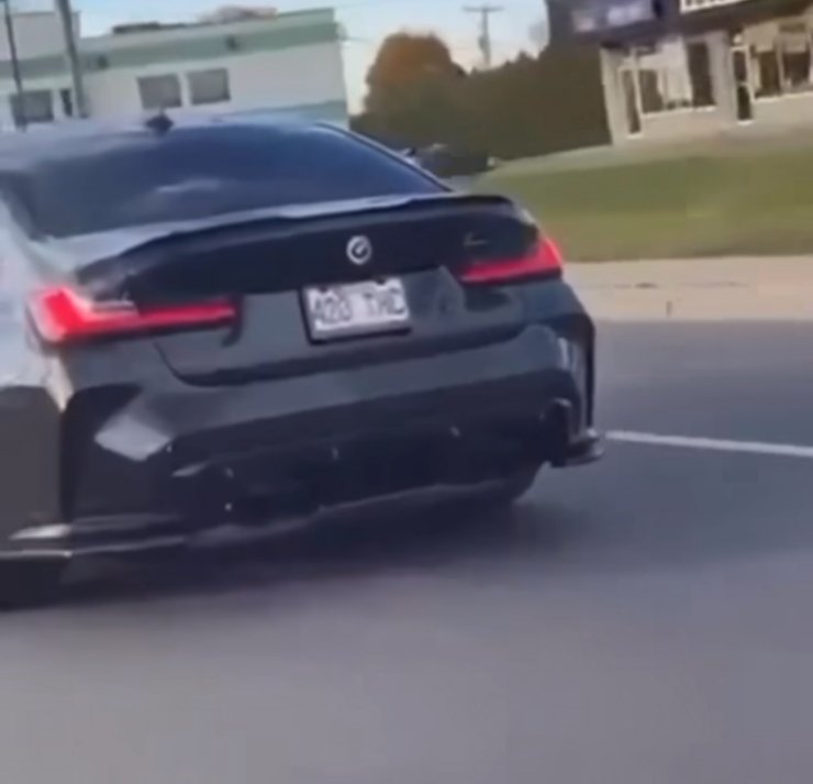BMW Incidente che volo