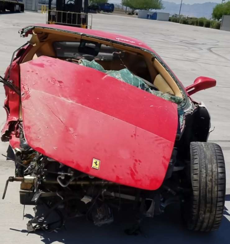 Ferrari F430 Incidente