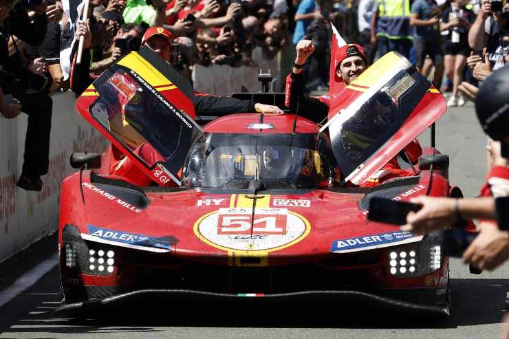 Montezemolo si complimenta con la Ferrari per Le Mans