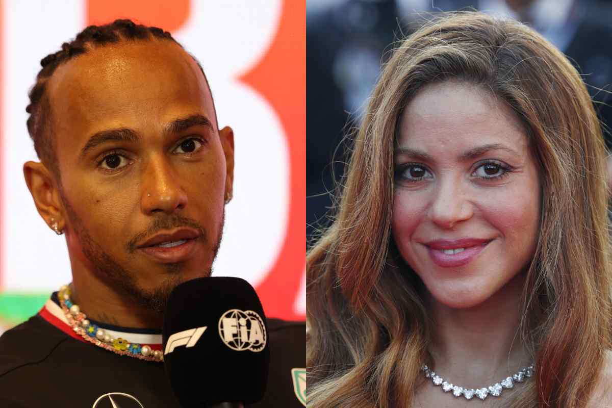 Lewis Hamilton and Shakira are still talking about them