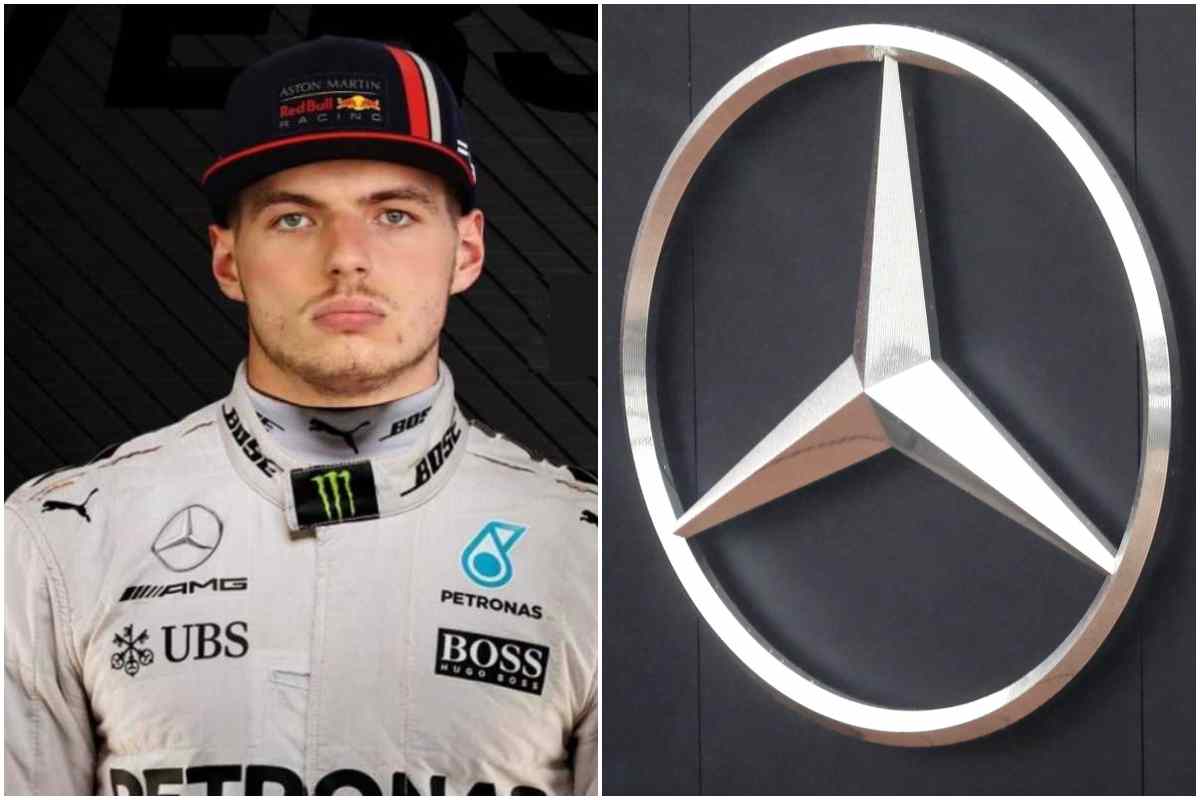 max verstappen in mercedes