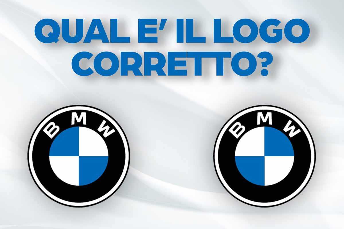 BMW logo, qual è quello corretto?