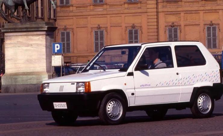 Fiat Panda Elettra, la prima versione elettrica