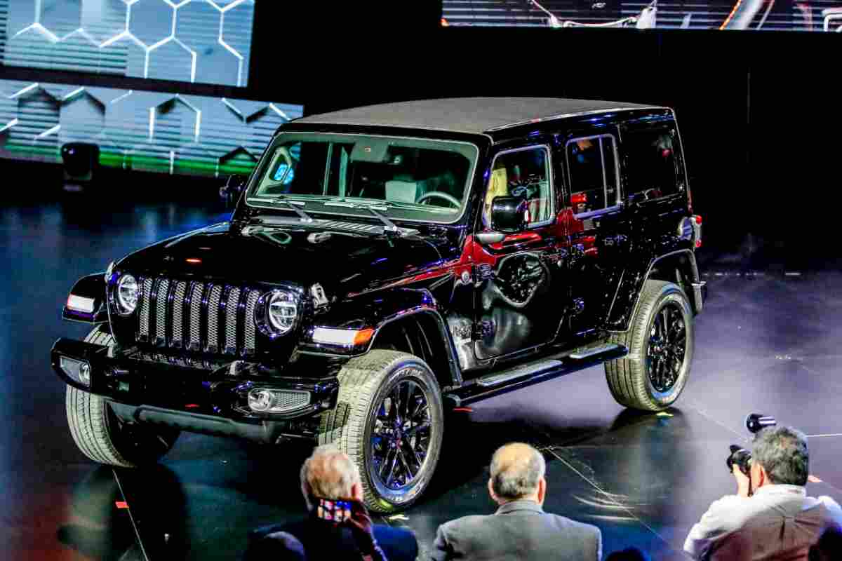 Jeep Wrangler lavaggio