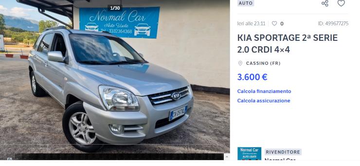 Kia Sportage in offerta