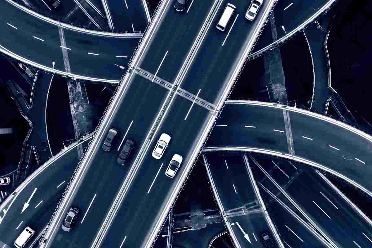 autostrada a4 italia cambio corsia