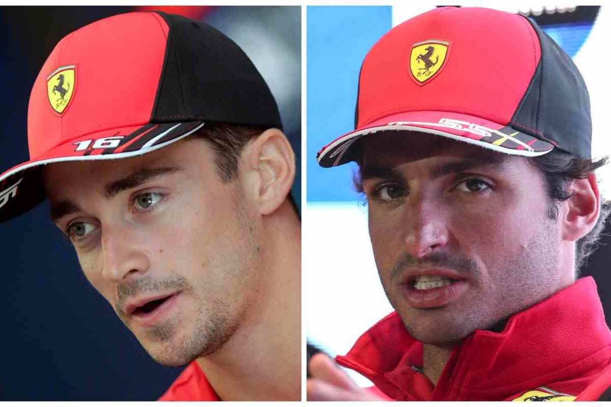 Ferrari Charles Leclerc e Carlos Sainz tremano