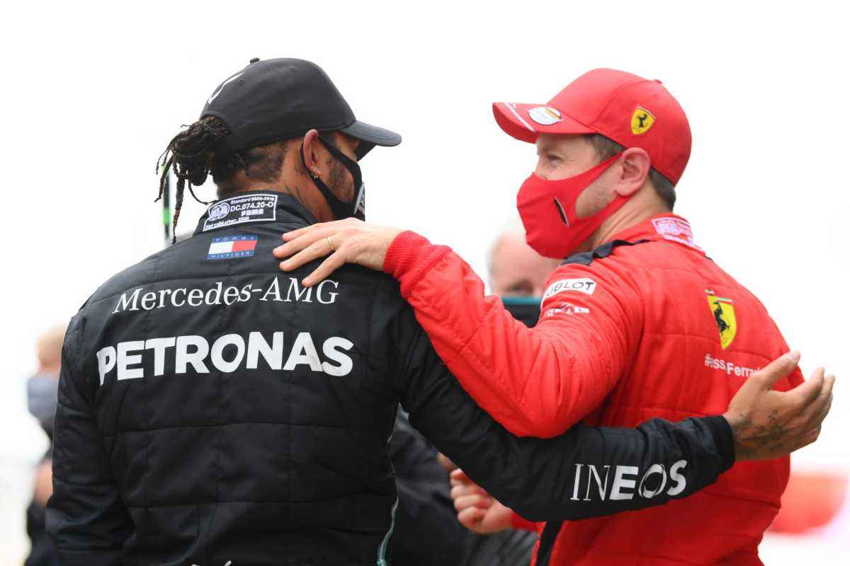 Hamilton e Vettel clamoroso racconto