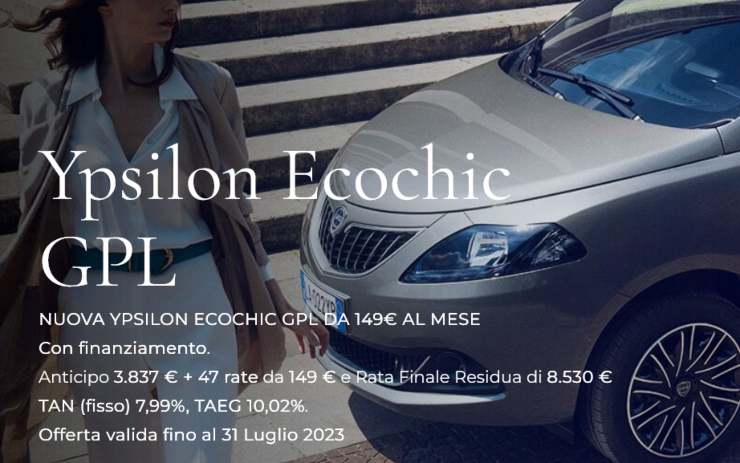 Lancia Y Promozione per voi